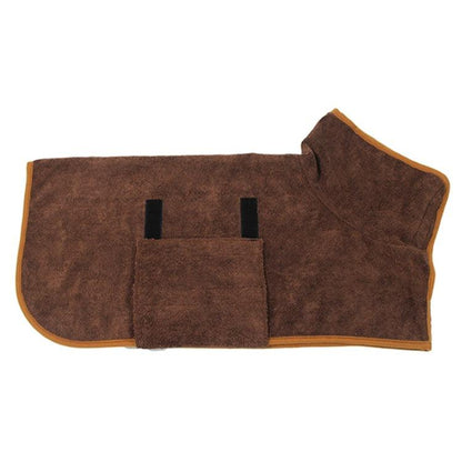 Super Absorbent Pet Bathrobe: Quick-Drying Comfort For Your Furry Friend